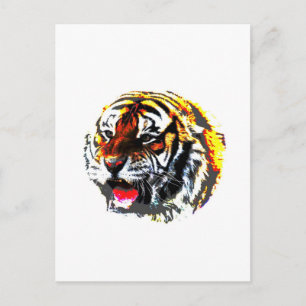 Postal Tigre del rugido
