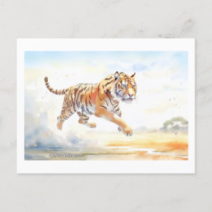 Postal Tigre en acción 3