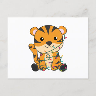 Postal Tigre: Navidades de tigres niegan a los animales d