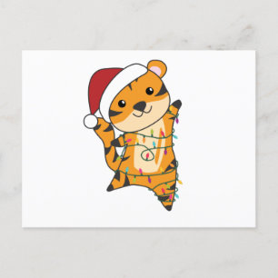 Postal Tigre: Navidades de tigres niegan a los animales d