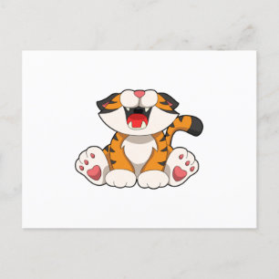 Postal Tigre rugiente