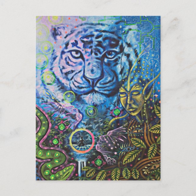 Postal Tigre Vision (Anverso)