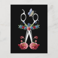 Tijeras De Flor Hair Stylist Floral Hairdresser