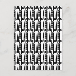 Postal Tijeras y peine