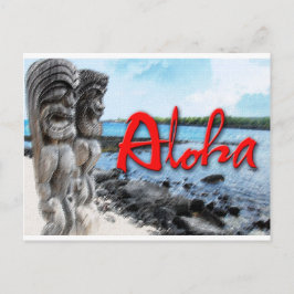 Postal Tiki Aloha