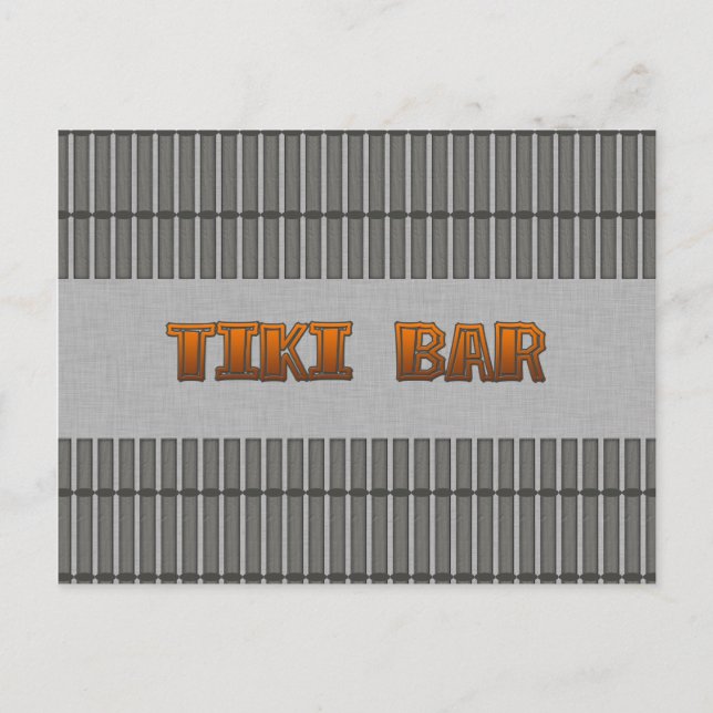 Postal Tiki Bar (Anverso)