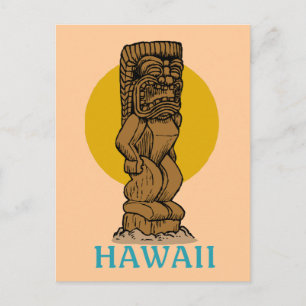 Postal Tiki de Hawái