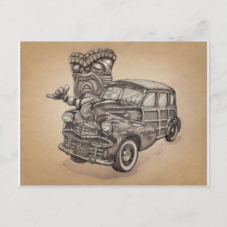 Postal Tiki Woodie