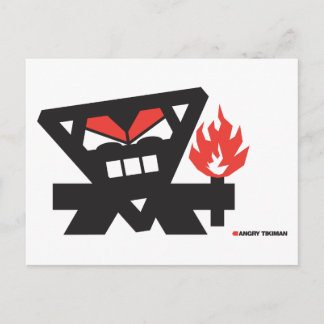 Postal Tikiman enojado