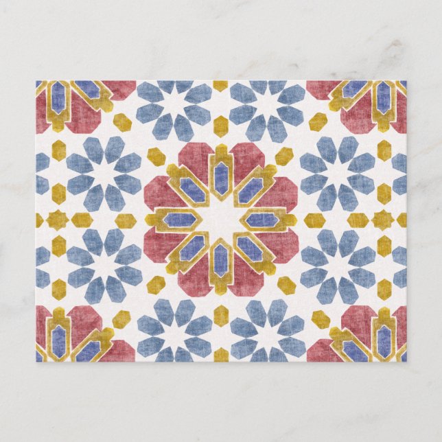Postal Tile marroquí (Anverso)
