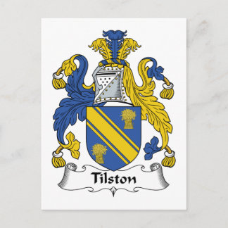 Postal Tilston Family Crest