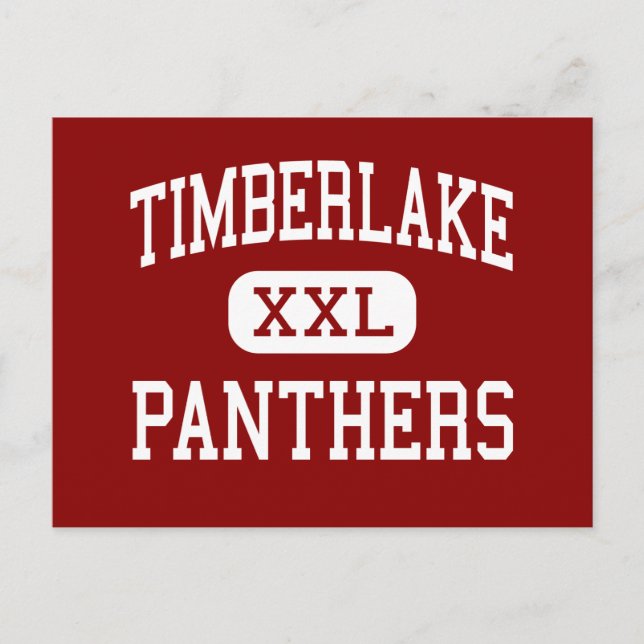 Postal Timberlake - Panthers - High - Timber Lake (Anverso)