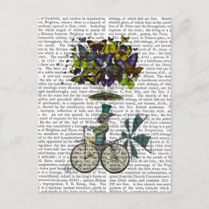 Postal Time Flies Rabbit