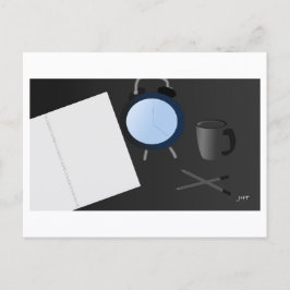 Postal Time to Draw : Postcard Print by J.H. Thornton