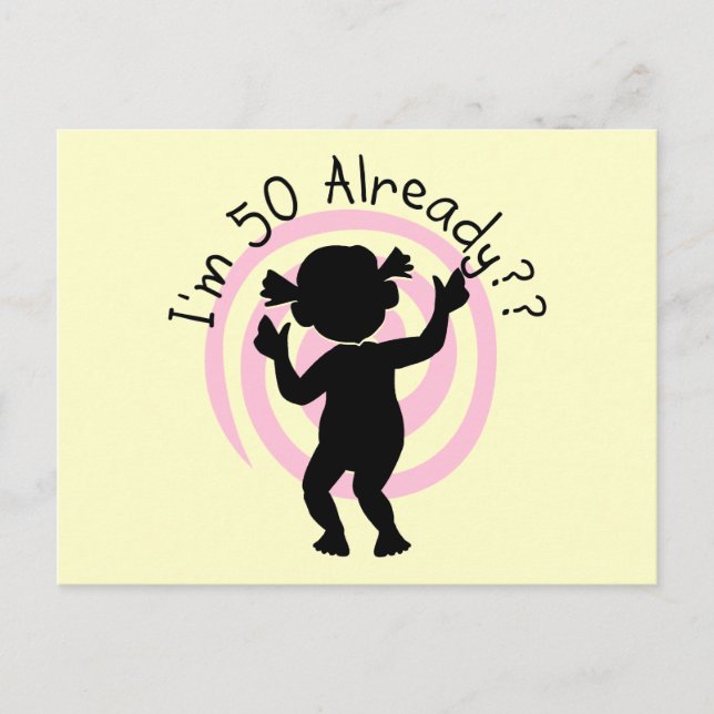 Postal Time Warp 50 ya camisetas y regalos (Anverso)