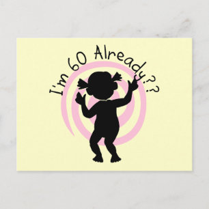 Postal Time Warp 60 ya camisetas y regalos