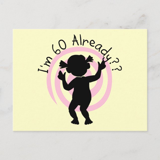 Postal Time Warp 60 ya camisetas y regalos (Anverso)