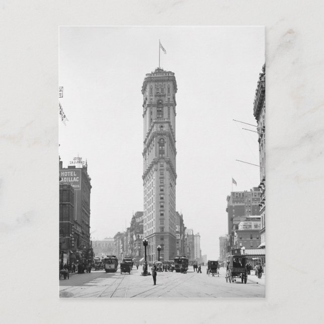 Postal Times Square, 1908 (Anverso)
