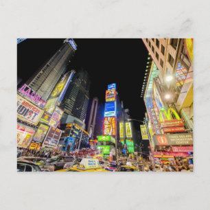 Postal Times Square en la ciudad que nunca duerme