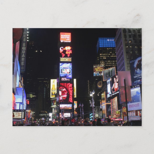 Postal Times Square New York (Anverso)