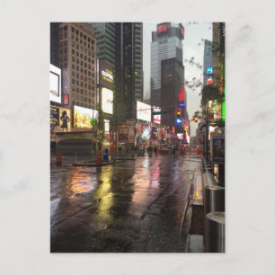 Postal Times Square NYC New York City Photo Postcard