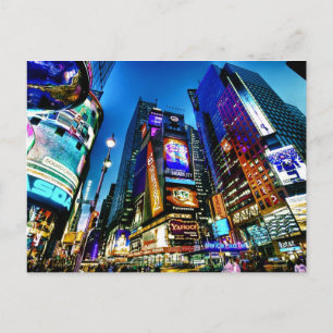 Postal Times Square Post Card