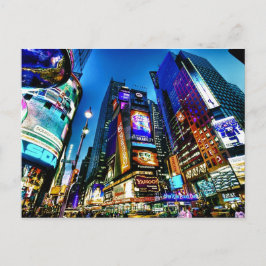 Postal Times Square Post Card