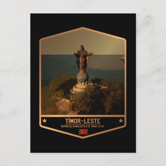 Postal Timor Oriental (Anverso)