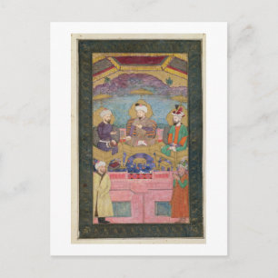 Postal Timur (1336-1405), Babur (1483-1530, r.1526-30) y