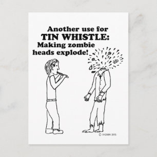 Postal Tin Whistle Zombie Explode