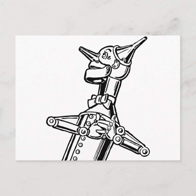 Postal Tinman enamorado (Anverso)