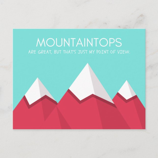 Postal Tinta divertida y Acuarela (Anverso)