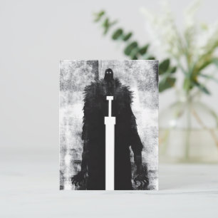 Postal Tinta hablando fantasía V02 Un caballero del infie