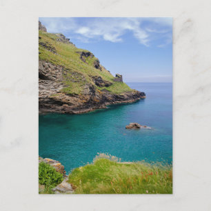 Postal Tintagel Cornwall Seascape