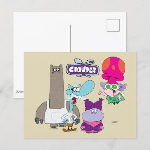 Postal Tintzel, Mung, Chowder y Truffles