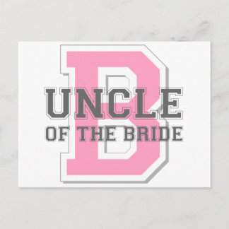 Postal Tío de la Novia Cheer