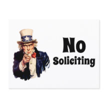 Tío Sam dice que no se solicite