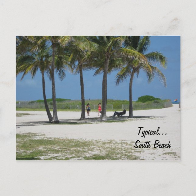 Postal Típico... South Beach (Anverso)