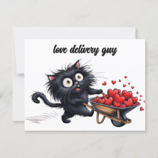 Postal tipo de entrega de amor