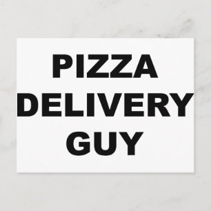Postal Tipo De Entrega De Pizza