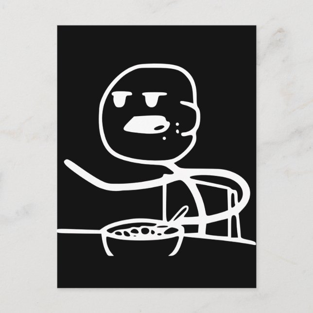 Postal Tipo de meme de cereales (Anverso)