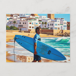 Postal Tipo surfista en Taghazout