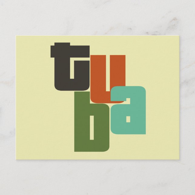 Postal Tipo Tuba (Anverso)