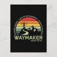 Tipografía Cristiana Inspiradora Biblia Waymaker