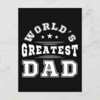 Tipografía del mejor papá del mundo regalo del Día