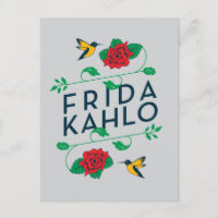 Tipografía floral de Frida Kahlo el |