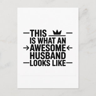 Postal Tipografía Gráfica Marido Impresionante