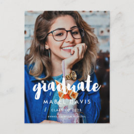 Postal Tipografía moderna Posgrado