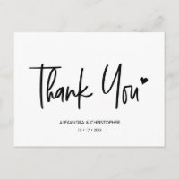 Tipografía simple de Moda Gracias Boda Proveedor