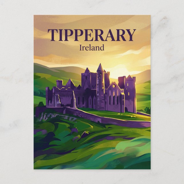 Postal Tipperary Irlanda (Anverso)